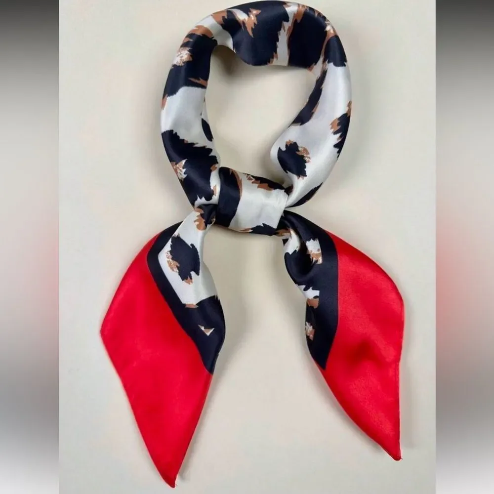 Leopard Print Scarf N1411